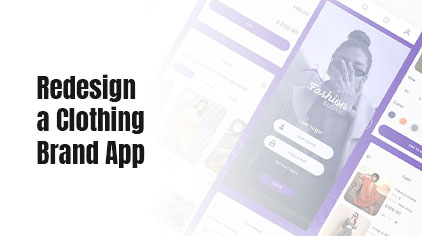 Clothing brand app case study  
