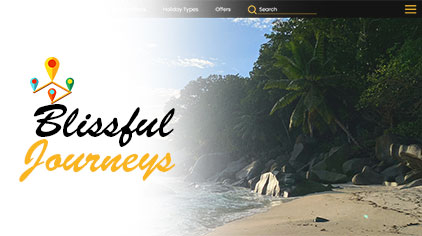 Blissful journey - Travel website